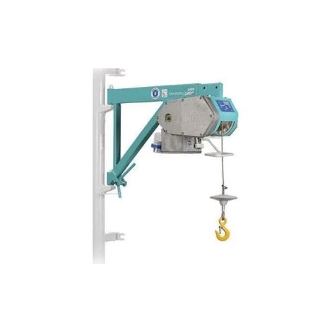 Imer – Treuil élévateur télécommandé 200 kg – Longueur câble 31 m – Hauteur de travail 30 m – Vitesse de levage 19 m/min – Monophasé 230V (1/3)