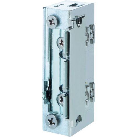 Gâche électrique réversible à encastrer SERIE 148 CSI - 10/24 V - à émission et contact stationnaire - EFF EFF