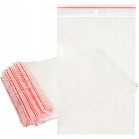 Sacchetti con chiusura a zip 100x150 mm - 1000 pezzi