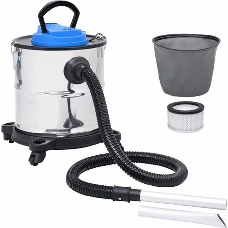 Aspiradora de cenizas filtro HEPA 1200 W 20 L acero inoxidable vidaXL (1/5)