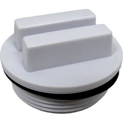 Hayward – Bouchon de vidange 1" 1/2 avec joint torique – Pour piscine – Étanchéité renforcée – Compatible SP1022C (1/5)