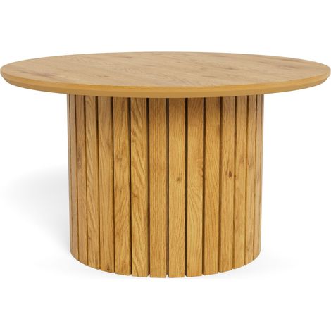 Mesa de centro Norsica 645 , 42x0x0cm, Diámetro: 80, MDF, Redonda (1/5)
