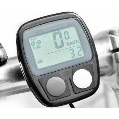 Trade Shop - MINI-COMPUTER UND DIGITALER TACHO FAHRRAD WASSERDICHT -