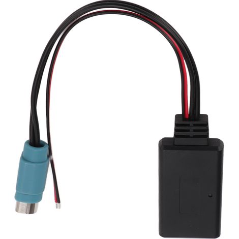 Adaptateur Bluetooth stéréo Câble audio sans fil Accessoire de voiture de remplacement pour Alpine 2009 (1/4)