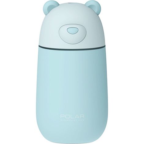 Humidificateur USB ours mignon, diffuseur portable bureau chambre bleu (1/5)