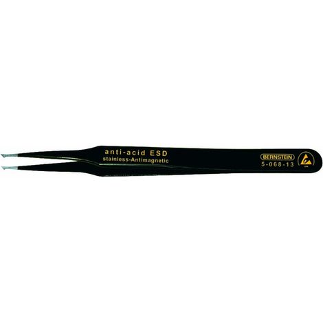 BERNSTEIN Tools for Electronics 5-068-13 SMD-Pinzette 13 SA-ESD Abgerundet 120 mm