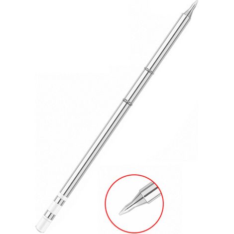 Embouts de fer à souder métalliques T12, kit de remplacement d'embouts de soudage, accessoires pour fer à souder électrique, outils de soudage, tête de fer à souder électrique intelligente pour le sou (1/5)