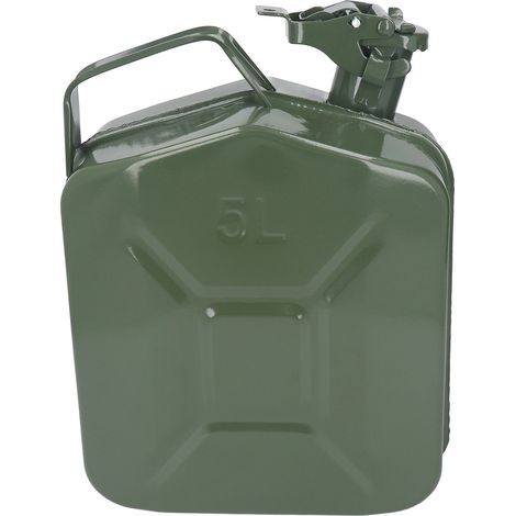 5-Liter-Benzinkanister (1,3 Gallonen) aus verdicktem Edelstahl mit Tragegriff (1/5)