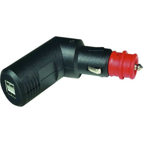 Drehbare Karte 2xUSB 12/24 Volt