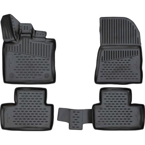 Walser – Tapis en caoutchouc XTR pour Renault Captur II 01/2020 – Résistant aux salissures – Fixation d'origine – Protection contre chaleur et froid