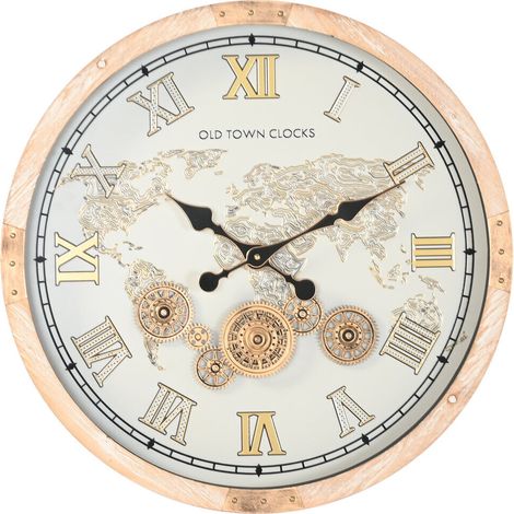 Reloj Pared Abeto Cristal 63,5X8X63,5 Movimiento (1/4)