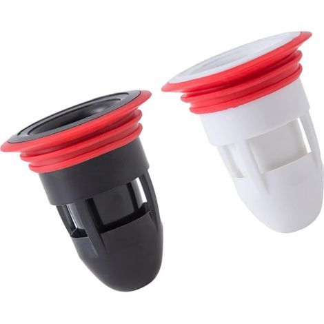 Lot de 2 bouchons de vidange de sol en silicone pour évier (1/5)