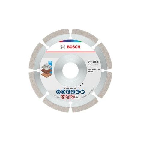 Bosch Multi Material Diamond Trennscheibe, 115 x 22.23 x 7 mm 10 Stk. - 2608615040 (1/5)