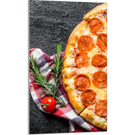 Planche à découper en verre 30x52 Pizza (1/5)