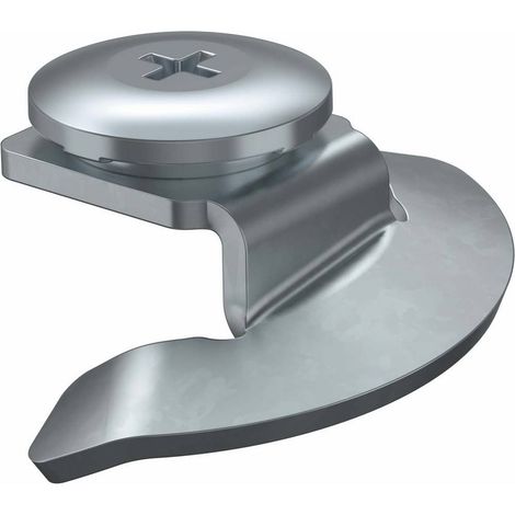 OBO Bettermann Loquet rotatif pour couvercle acier galvanisé à chaud, 6065012 (1/2)