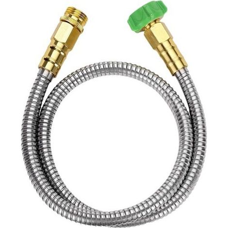 Tuyau Rallonge - Acier Inoxydable AISI 304 - 30 Cm - Raccord Flexible Pour Robinet - 1 Unite