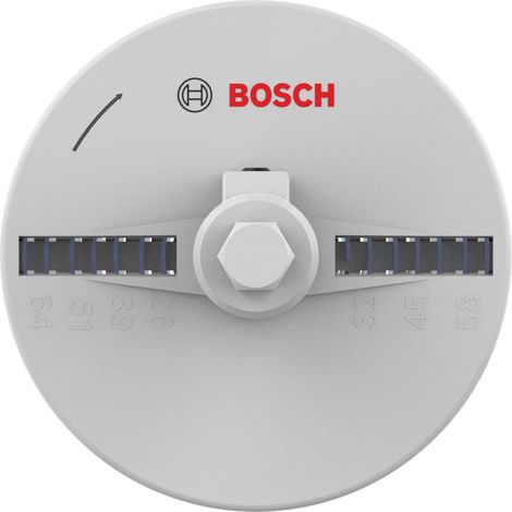 Bosch Set di 7 seghe a tazza per legno e cartongesso (per cartongesso, legno tenero, Ø 26, 32, 39, 45, 51, 58, 64 mm, accessorio professionale)