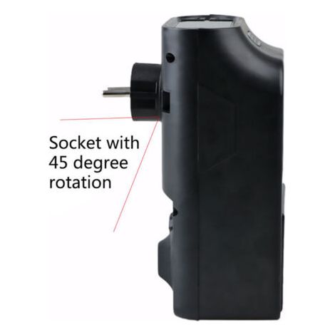 Chauffage soufflant électrique 1000W, télécommande, arrêt automatique, chauffage rapide, Protection contre la surchauffe, chauffage de bureau, 220-240V (1/3)