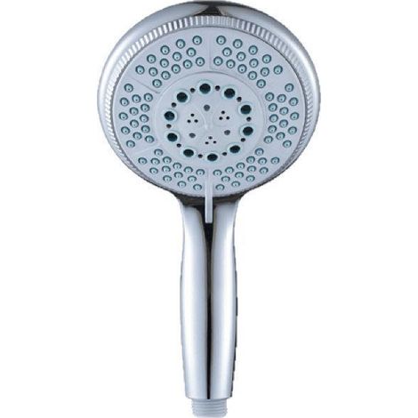 Lntyq Handbrause mit 5 Düsen für Badezimmer, großer Duschkopf (G1/2 Zoll, 120 mm) (1/5)
