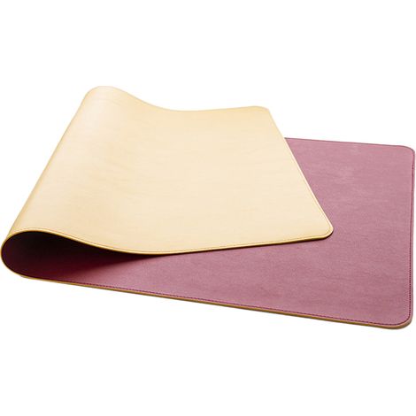 1 Alfombrilla de escritorio, de cuero, antideslizante, impermeable, 80x40 cm, doble cara, oficina, hogar. (1/5)
