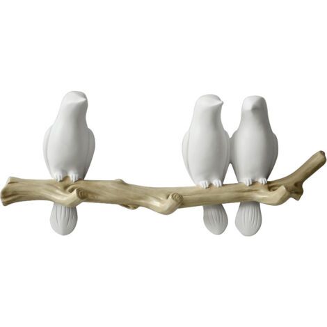 Patère, Patère Ornamental-3 oiseaux