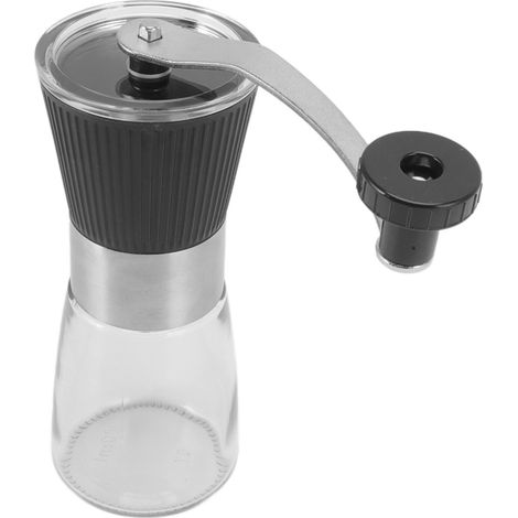 Manuelle Kaffeemühle, 160 ml einstellbares Fassungsvermögen, tragbare Bohnenmühle für die Verwendung in der Outdoor-Küche (1/5)