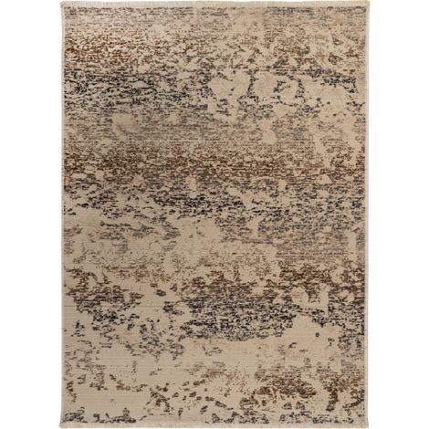 Tapis vintage beige effet patiné facile à entretenir - 230 x 160 cm (1/4)
