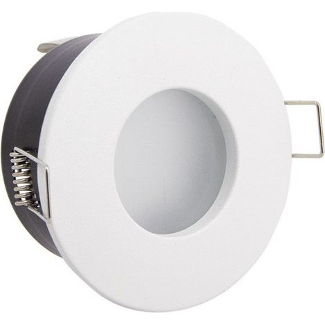 Spot encastrable rond blanc IP65 50W 4000K – Éclairage neutre 345 lumens – Installation rapide pour cuisines et salles de bain (1/5)