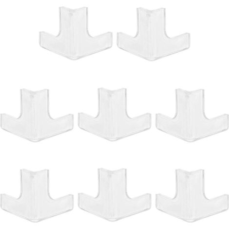 Lot de 8 protections d'angle en silicone pour meubles (1/3)