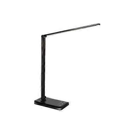 Augenschonende LED-Schreibtischlampe, einstellbare Helligkeit, 5 Farbmodi, 10 Stufen, faltbares Design, ideal für Homeoffice, Touch-Bedienung, energieeffizient