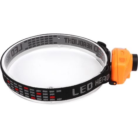 Lampe frontale LED en TPU ABS, mini-lampe frontale infrarouge ultra-lumineuse avec capteur de mouvement pour le camping et la pêche en extérieur. (1/5)
