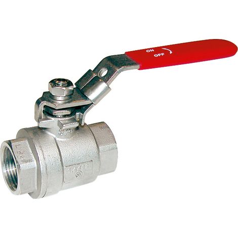 Vanne boisseau sphérique Inox PN64 Femelle/Femelle Poignée acier cadenassable - Série 706 15x21