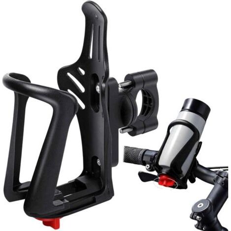 Pair Porte-Bouteille Vélo - 1 pièce, Porte-Bouteille Vélo 45-78mm - 360° Rotatif (1/5)