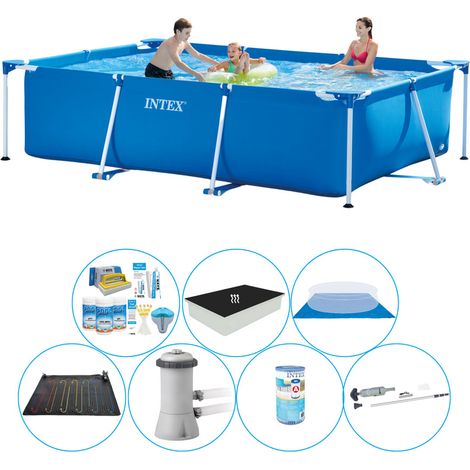 Intex Piscine Tubulaire Rectangulaire - 300x200x75 cm - 7-pièces  S20053 (1/5)