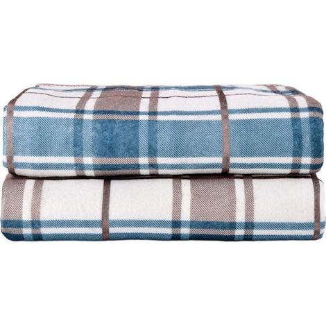 Bardusch-Couverture d'hiver chauffante électrique en flanelle douce et confortable (1/5)