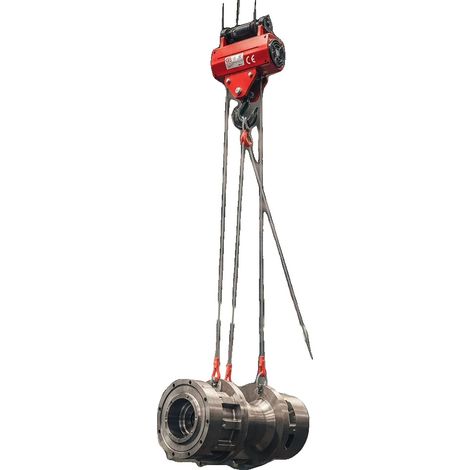 Elektrischer Winden, 600 kg Tragfähigkeit, 12 m Stahlseil, 1200 W Motor, kabellose Fernbedienung, Sicherheits-Haken (1/5)