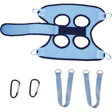 Harnais de toilettage pour chat, écharpe pour chien pour couper les ongles - Hamac pour animaux de compagnie coupe-ongles Hamac de sac de retenue respirant pour chat, écharpe de toilettage confortab (1/5)