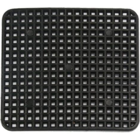 Filet de fond pour pots de fleurs, anti-perforation et anti-insectes, pour outils de jardinage, noir (12 cm x 12 cm x 10 unités) - AquaForge (1/5)