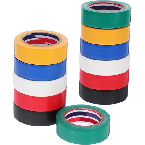 12 rouleaux de ruban isolant haute température pour équipements (1/5)