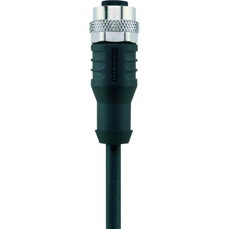 Escha 8046904 Connettore confezionato per sensore o attuatore M12 Presa dritta 5.00 m Numero di poli: 8 1 pz. (1/2)