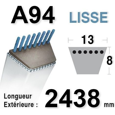 Correa 13MM X 2438MM - A94 - CG35061980HO - 61257042121 - 6125-704-2121
