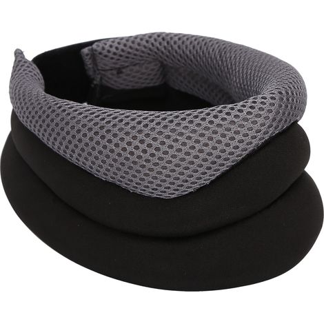 Collier cervical éponge respirant, dispositif de traction cervicale, soutien cou extensible (1/5)