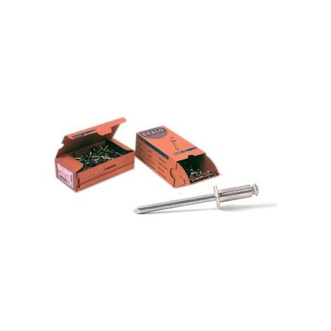 Remache Fij Flor 4X20Mm Alu Alum Bralo 500 Pz (1/4)
