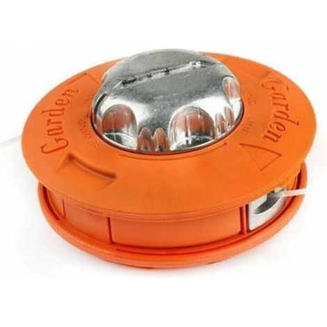 Tête de débroussailleuse universelle en alliage M10 x 1,25 - Tige droite - Pour débroussailleuse - Résistante,Superma,orangev (1/5)