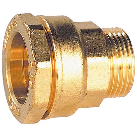 DIPRA - RACCORD LAITON DROIT MALE 25-20/27