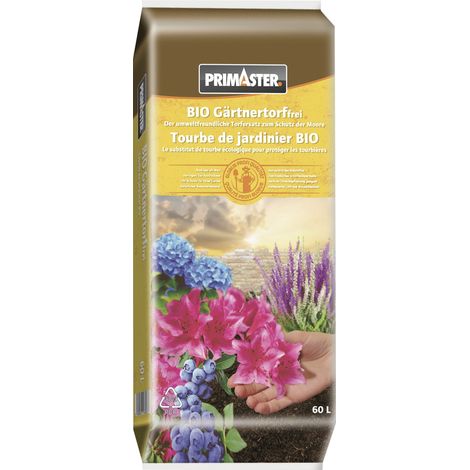 Primaster Bio Gärtnertorffrei 60 L Erde (1/2)