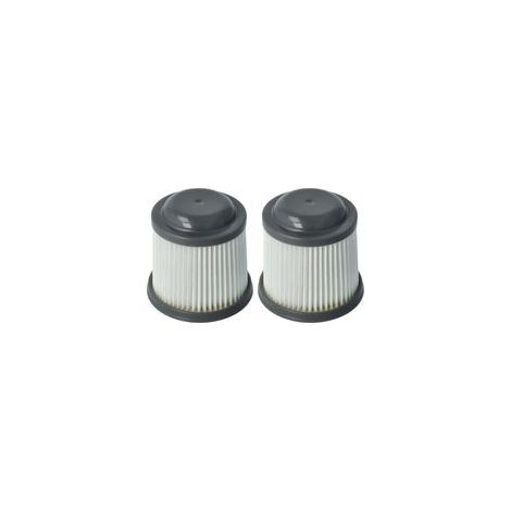2x filtres à cartouche compatible avec Black & Decker Dustbuster Pivot PD1020, PD1020L, PD1420, PD1420LP, PD1820, PD1820L aspirateur (1/4)