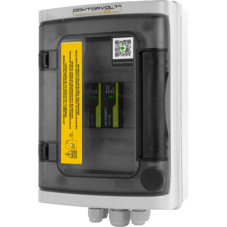 Solar Anschlusskasten PV DC 1000V T2 Überspannungschutz SLP-PV1000 V/Y Saltek 1-string IP65 Stromverteiler Photovoltaik Aufputz Doktorvolt DV-6388-FOT (1/5)