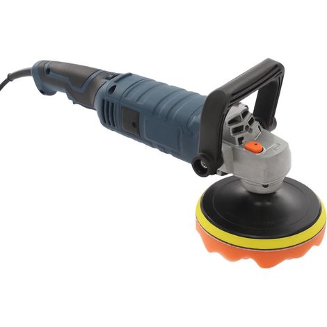 Polisseuse voiture 1580W haute performance, 7 vitesses, 500–3300 tr/min, système de polissage avec pads mousse, pour carrosserie automobile et bateau