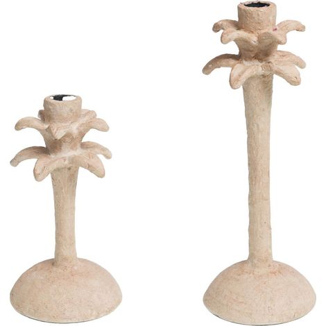 Amadeus - Set de 2 bougeoirs Palmier (1/3)
